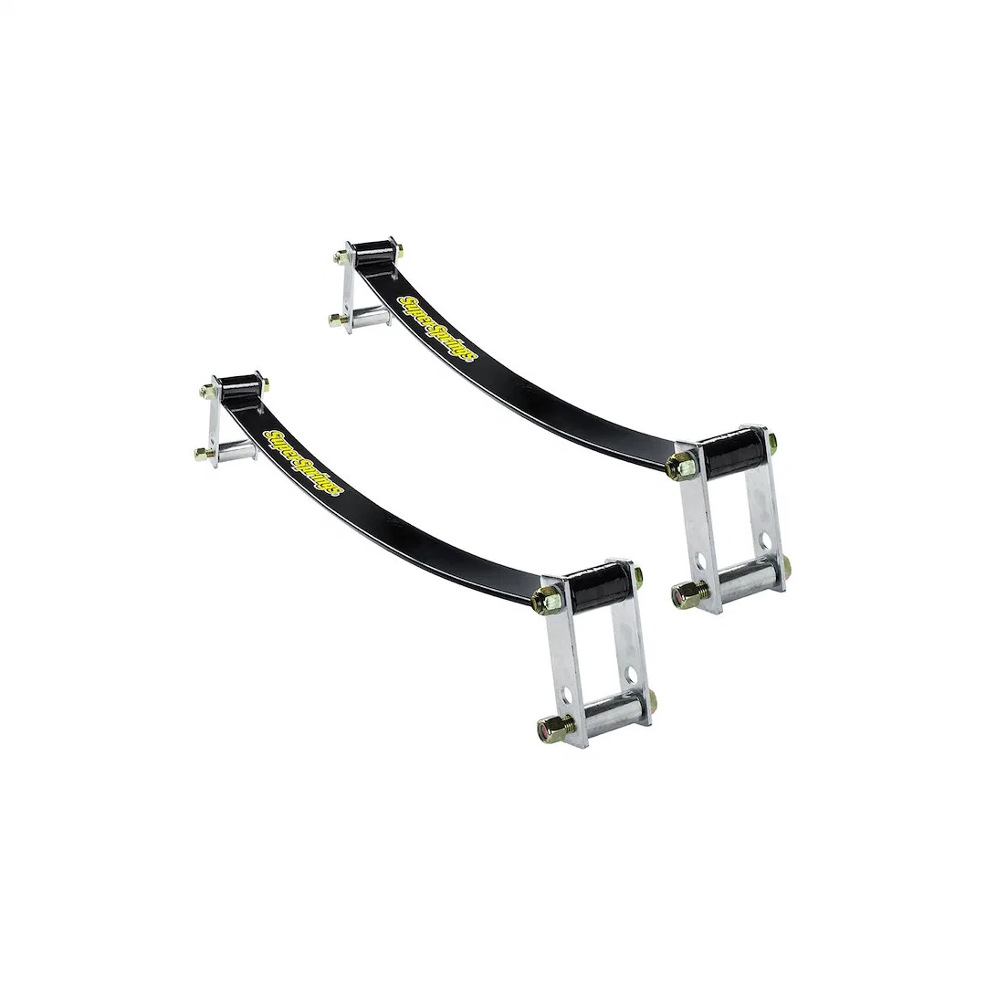 SSA40 – SUPERSPRINGS Helper Spring Kit, Leaf Spring Design Rear Upper 2.5 Inch Width 1400 Pound Load Capacity Per Set...